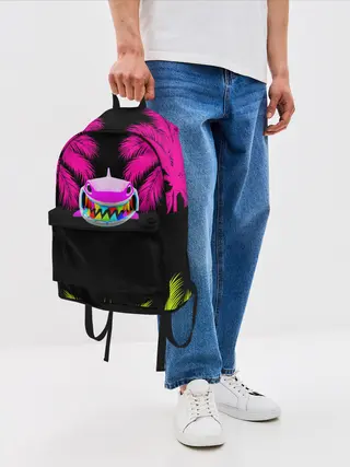 Рюкзак джинсовый / 6ix9ine