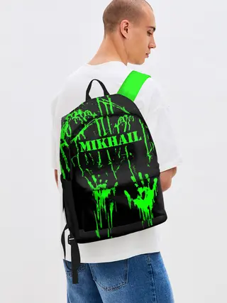 Рюкзак джинсовый / Михаил