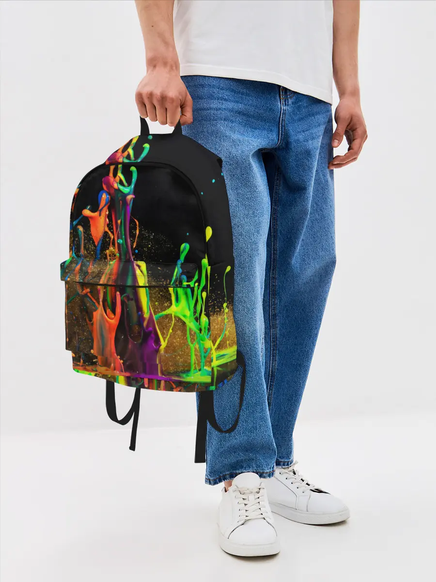 Рюкзак джинсовый / КРАСКИ