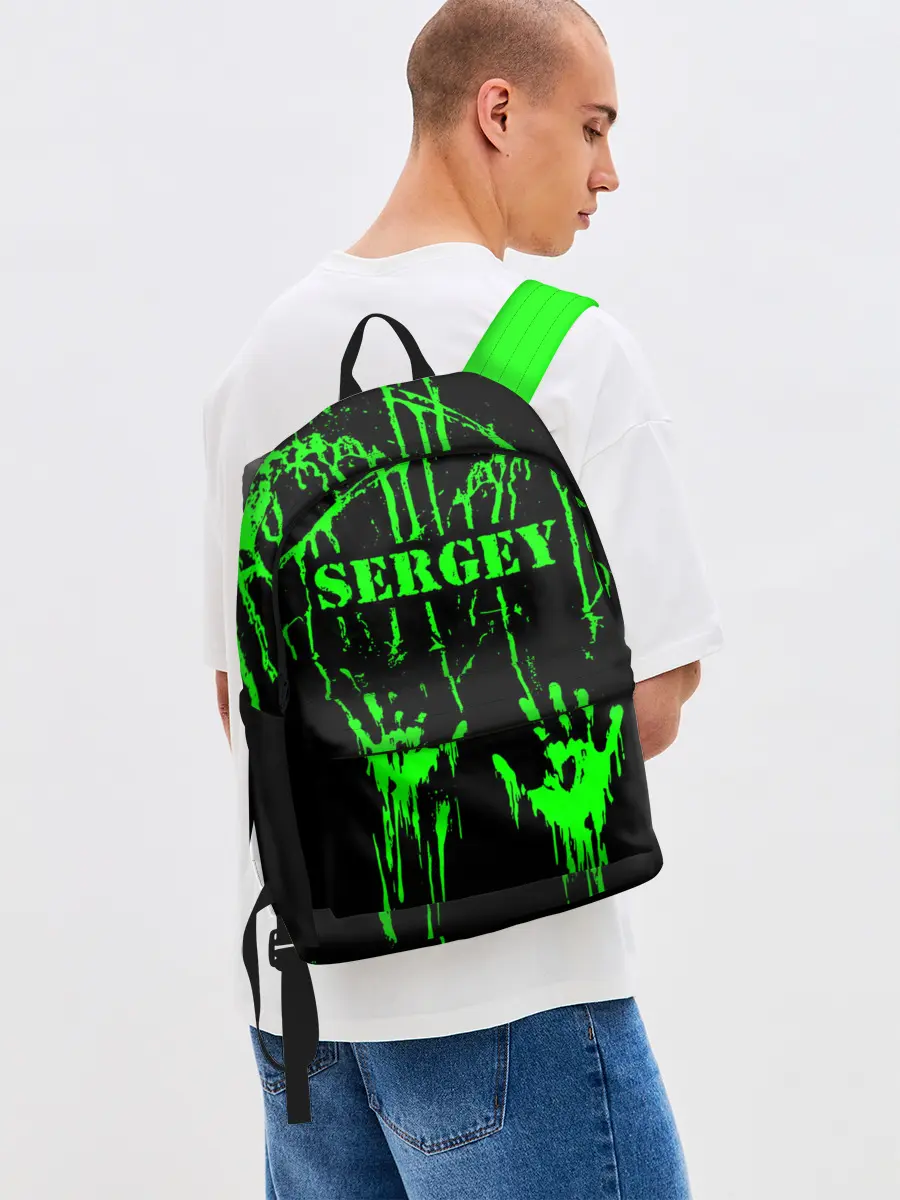 Рюкзак джинсовый / Сергей