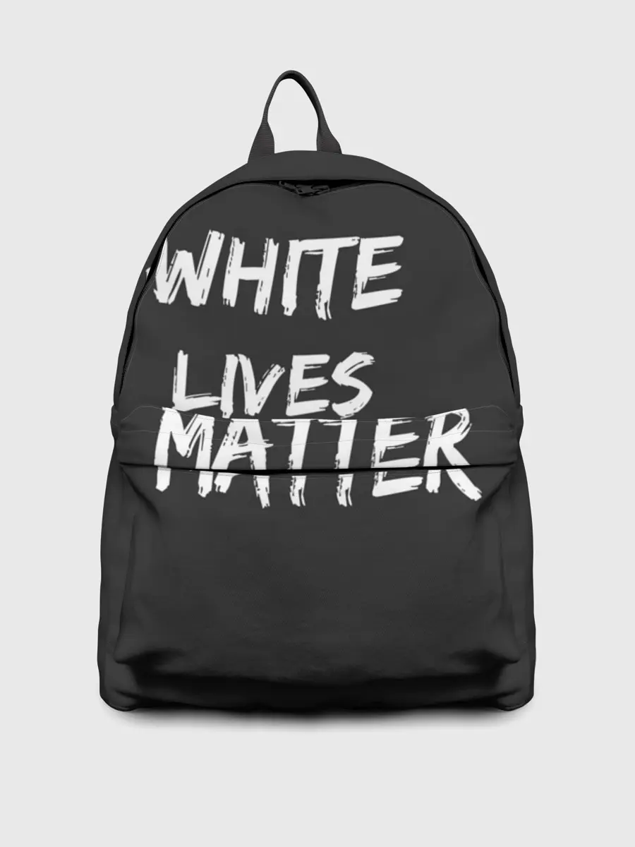 Рюкзак джинсовый / White Lives Matter