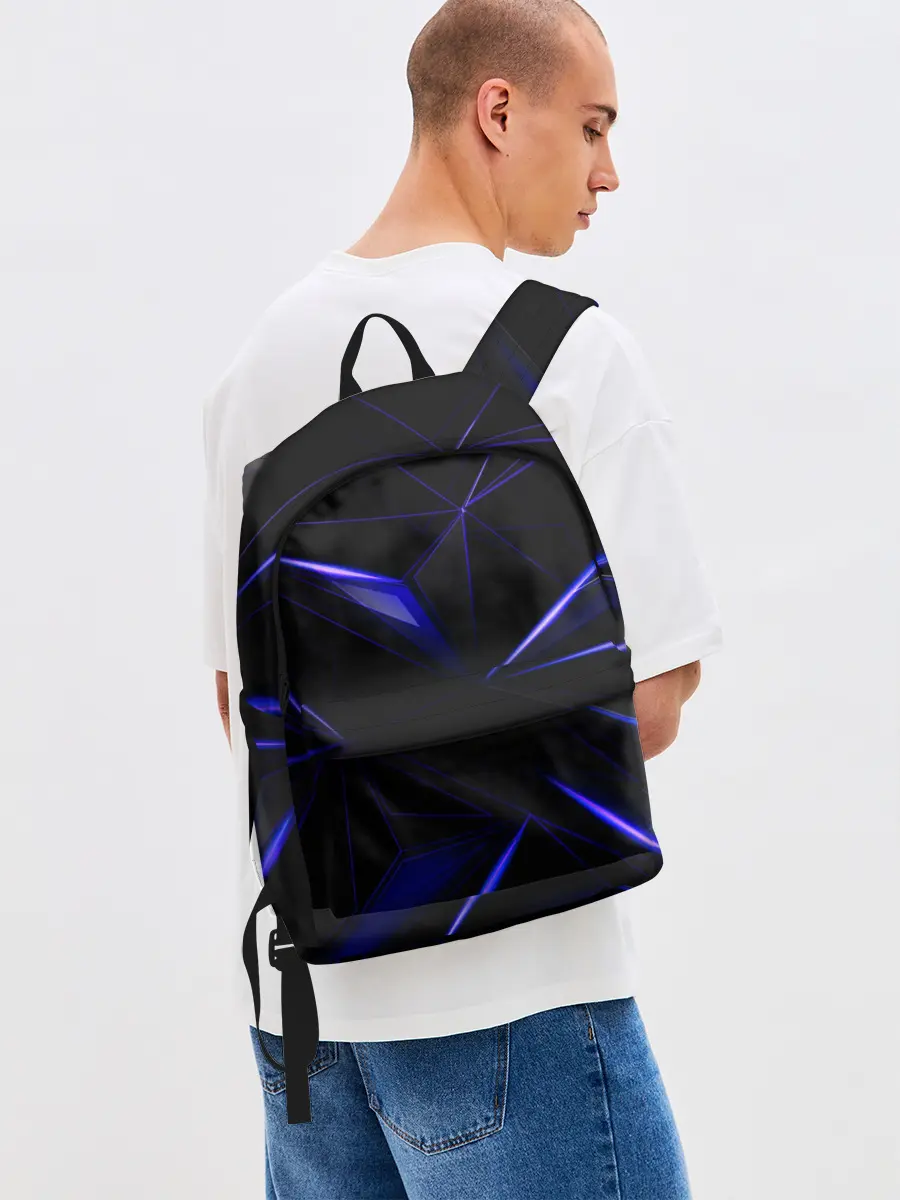 Рюкзак джинсовый / HEXAGON | BLUE