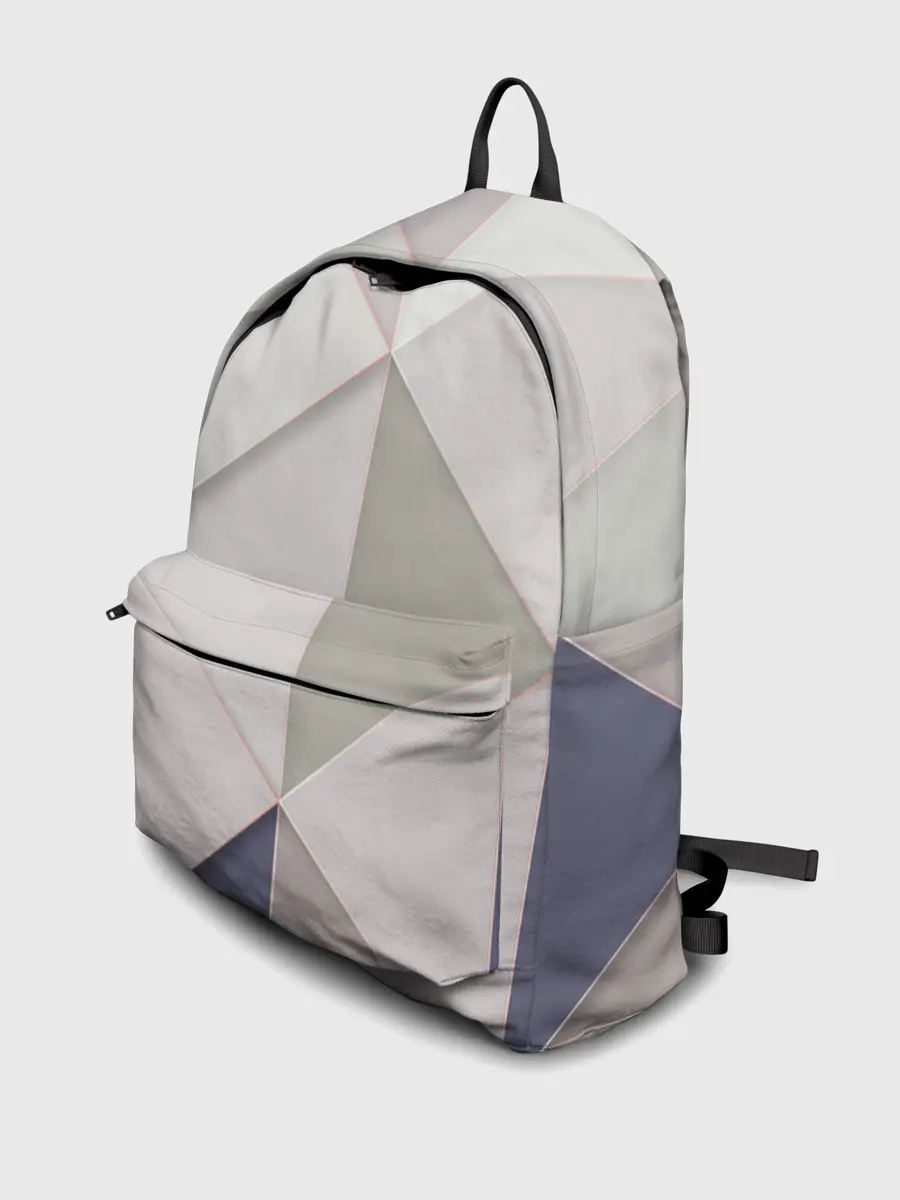 Рюкзак джинсовый / Треугольники