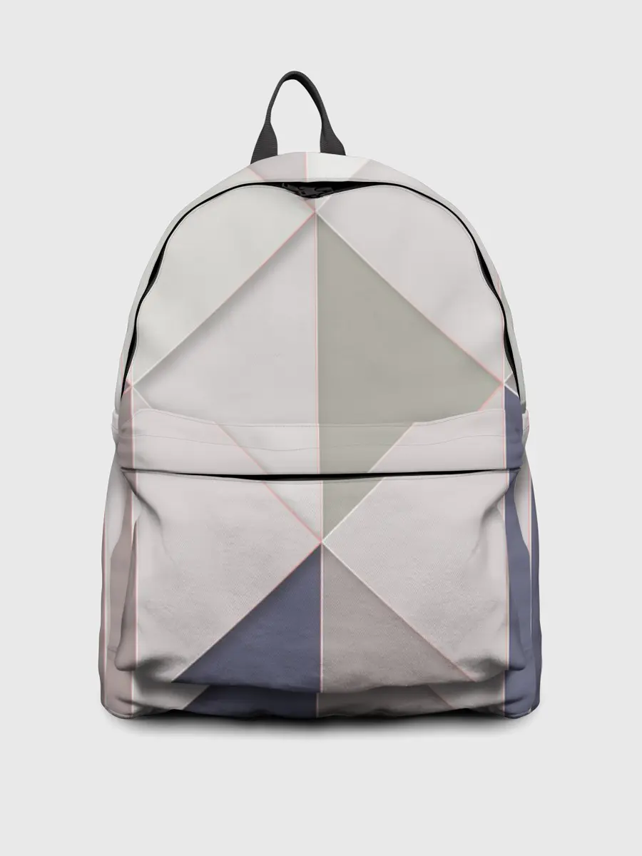 Рюкзак джинсовый / Треугольники