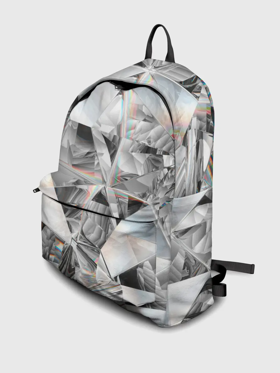 Рюкзак джинсовый / зеркальный калейдоскоп