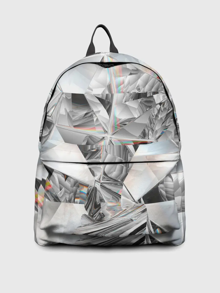 Рюкзак джинсовый / зеркальный калейдоскоп