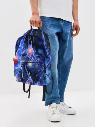 Рюкзак джинсовый / НЕРВЫ