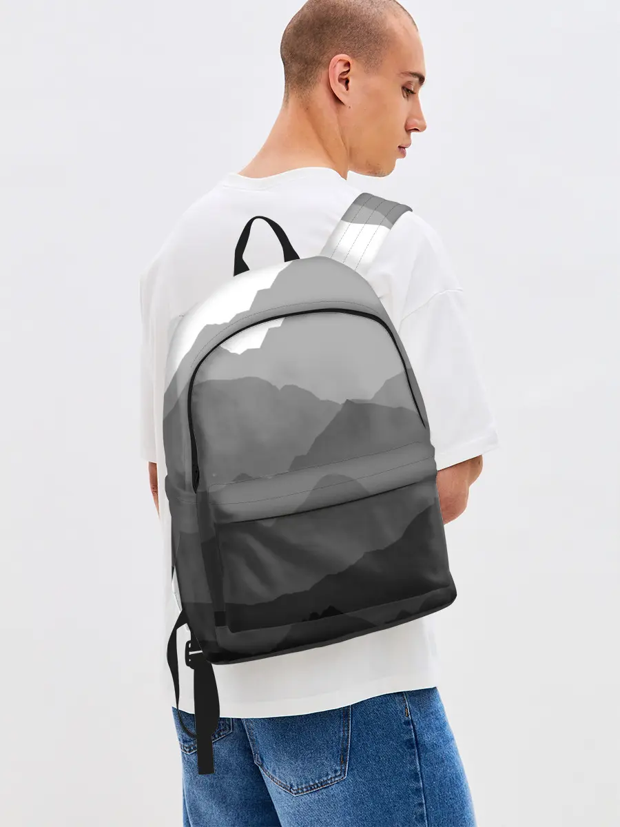 Рюкзак джинсовый / горы