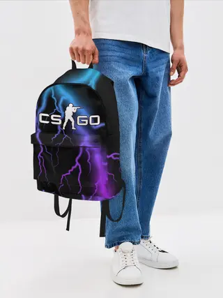 Рюкзак джинсовый / COUNTER STRIKE