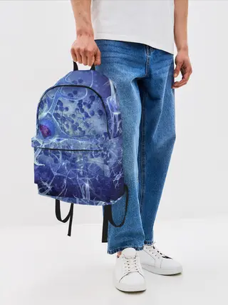 Рюкзак джинсовый / ВИРУС
