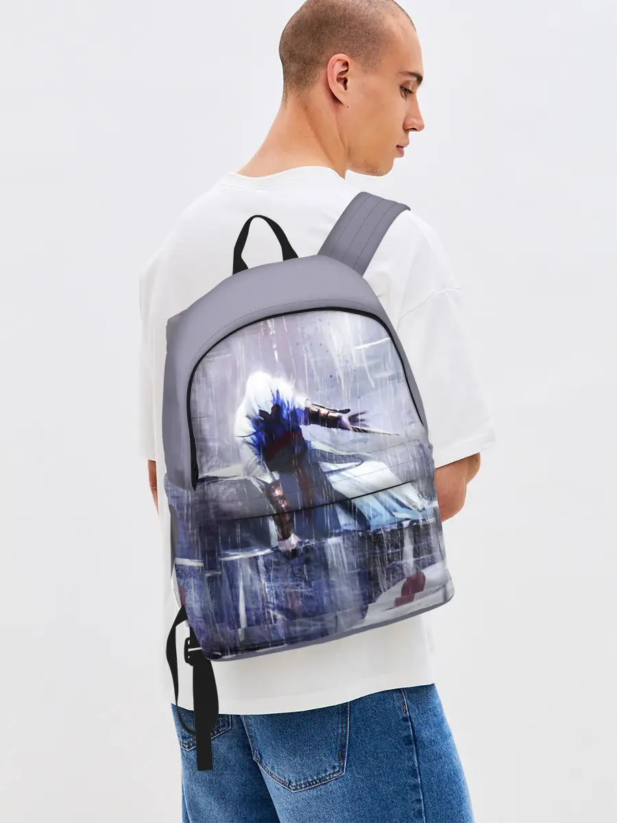 Рюкзак джинсовый / ASSASSINS CREED