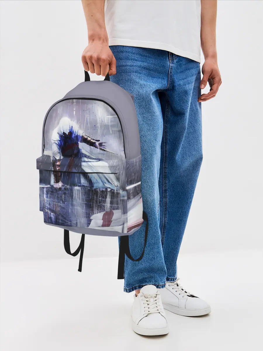 Рюкзак джинсовый / ASSASSINS CREED