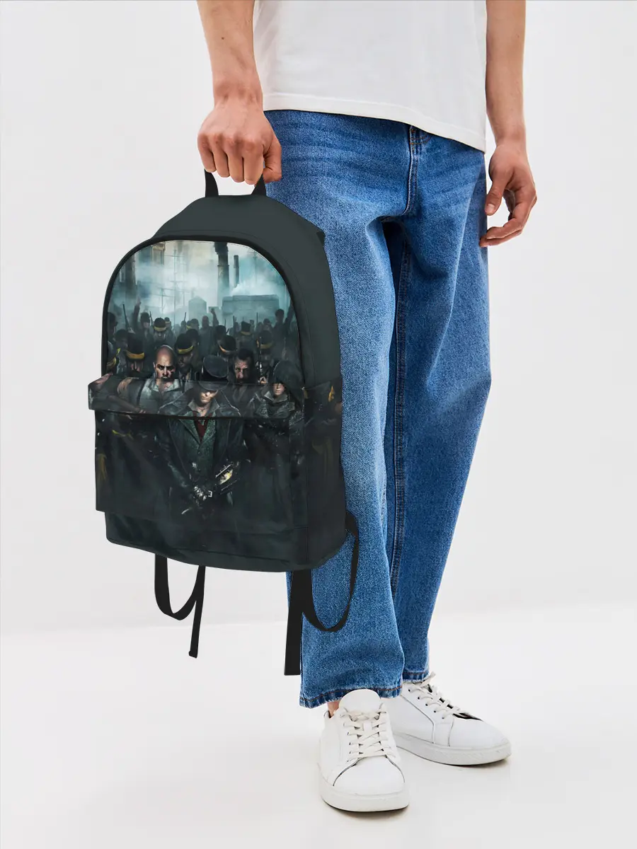 Рюкзак джинсовый / ASSASSINS CREED СИНДИКАТ