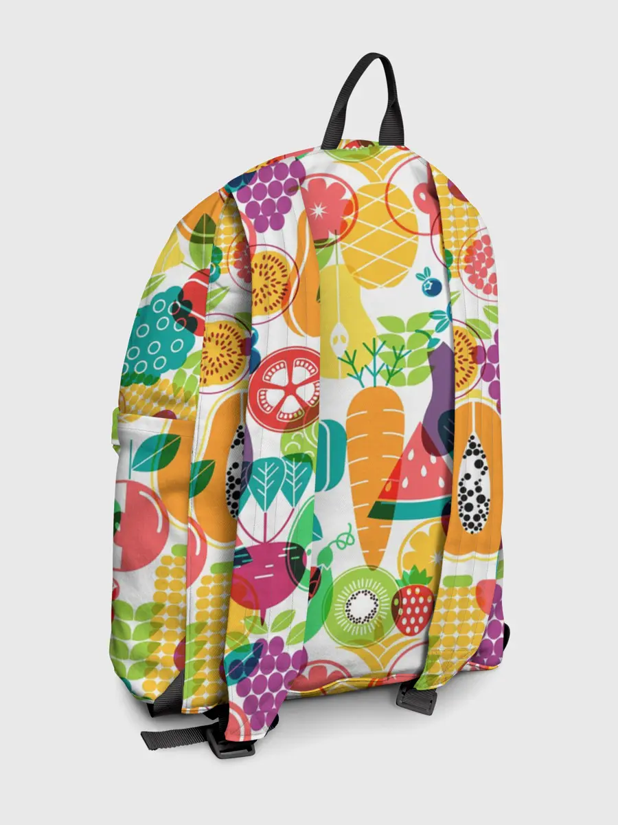 Рюкзак джинсовый / овощи