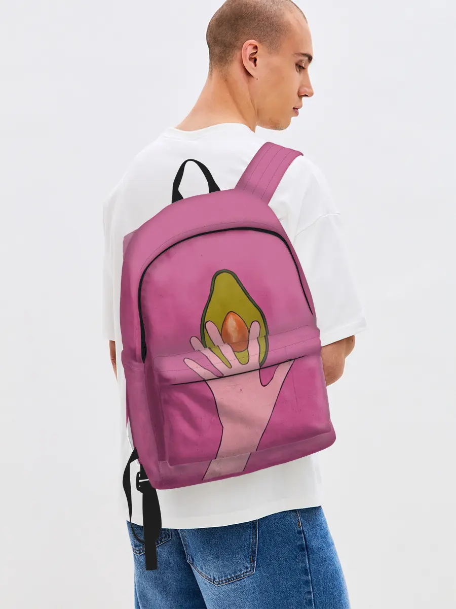 Рюкзак джинсовый / avocado