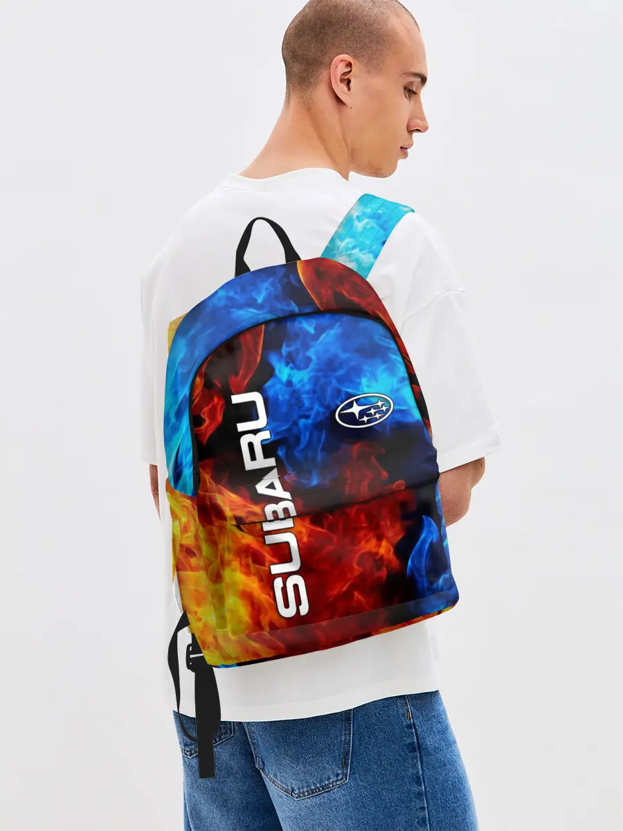 Рюкзак джинсовый / SUBARU