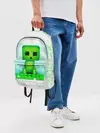 Рюкзак джинсовый / MINECRAFT CREEPER
