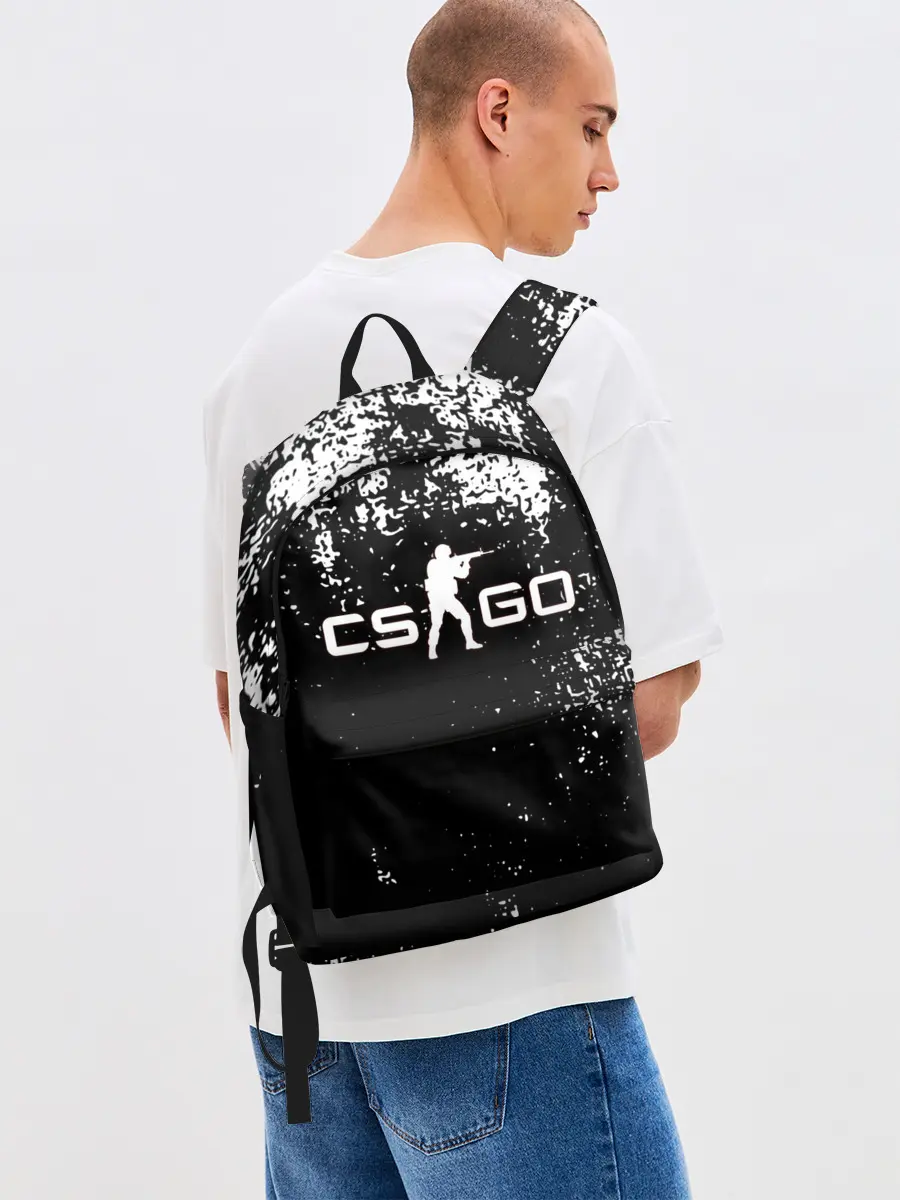 Рюкзак джинсовый / COUNTER STRIKE