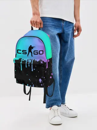 Рюкзак джинсовый / COUNTER STRIKE