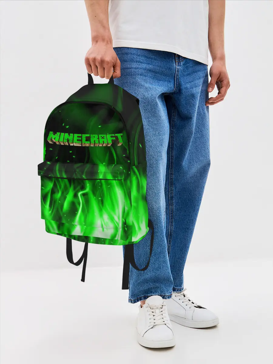 Рюкзак джинсовый / MINECRAFT