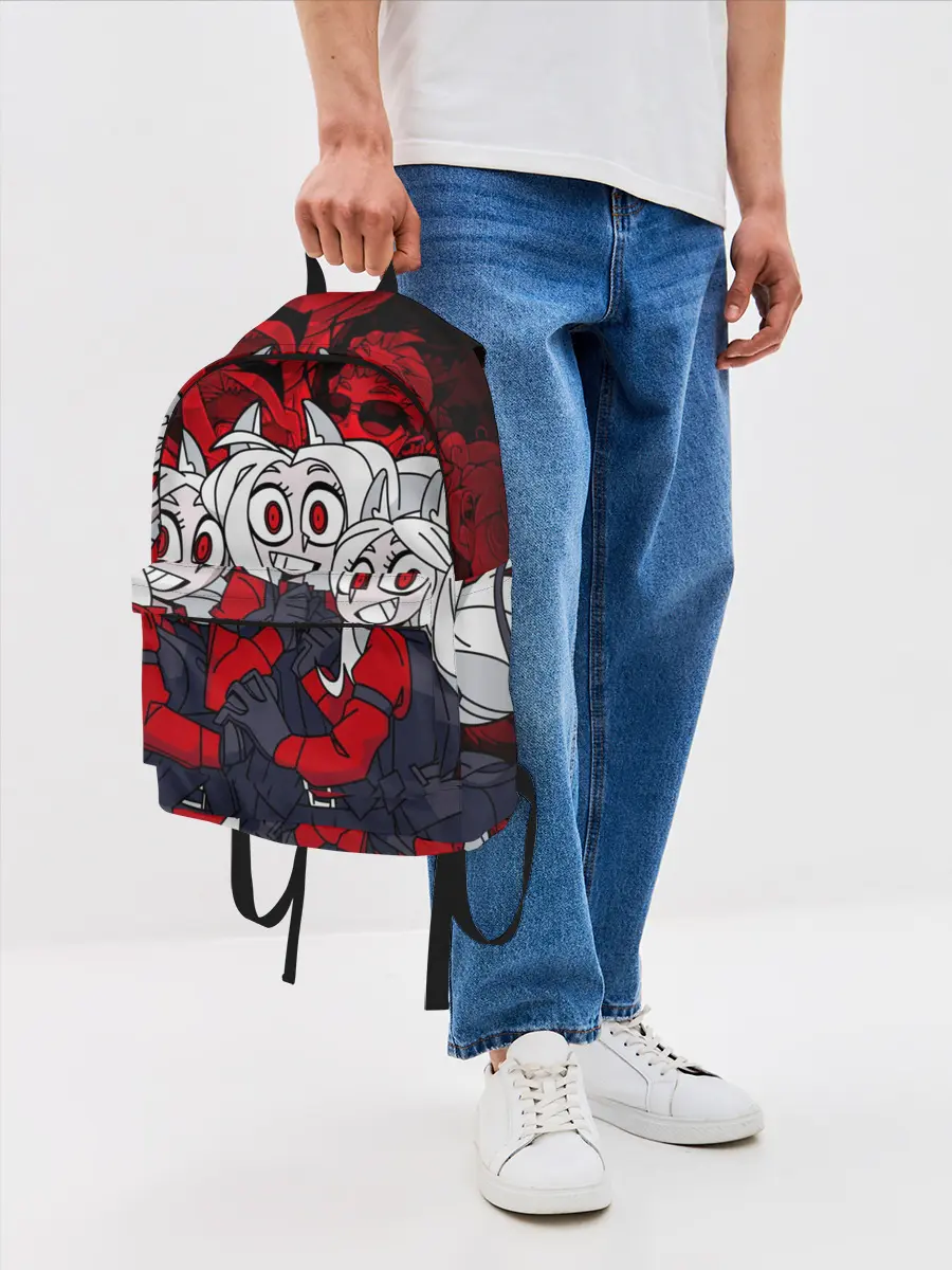 Рюкзак джинсовый / HELLTAKER CERBERUS