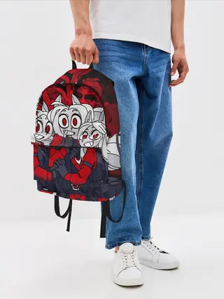 Рюкзак джинсовый / HELLTAKER CERBERUS