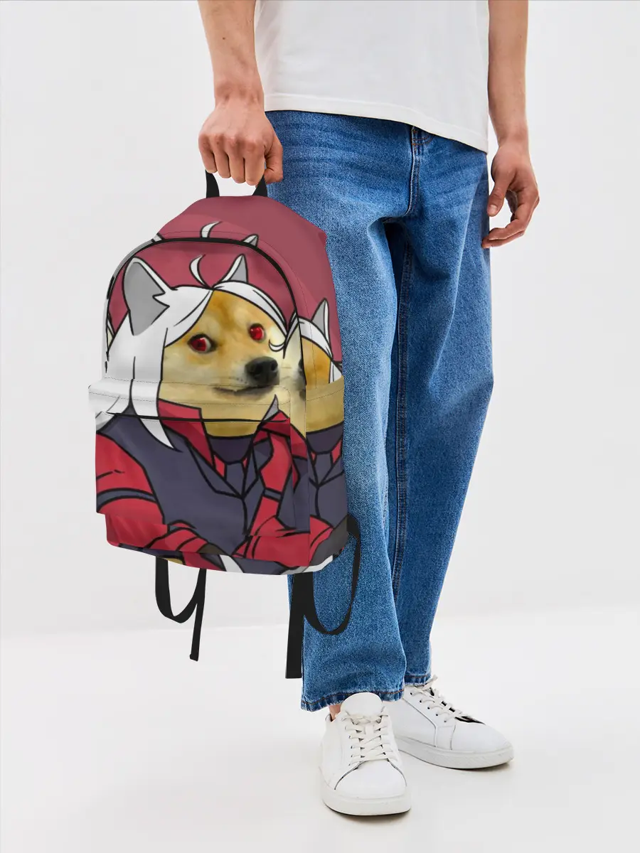 Рюкзак джинсовый / ХЕЛЛТЕЙКЕР ДОГГО