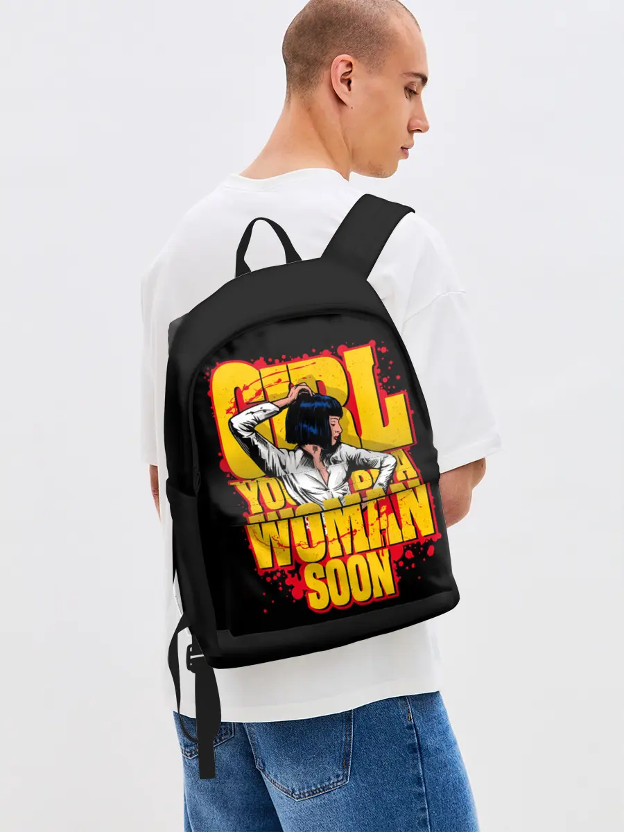 Рюкзак джинсовый / Криминальное чтиво