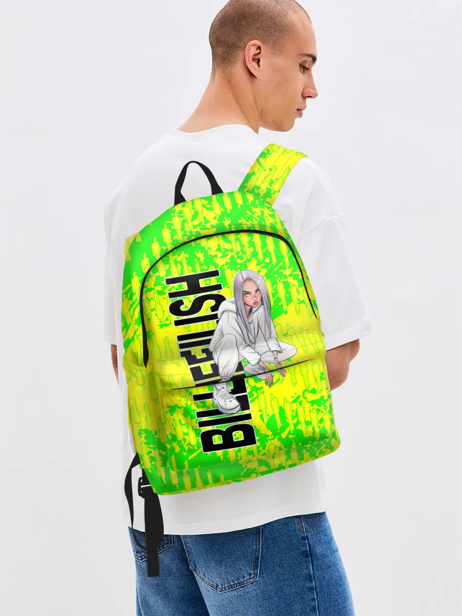 Рюкзак джинсовый / билли айлиш