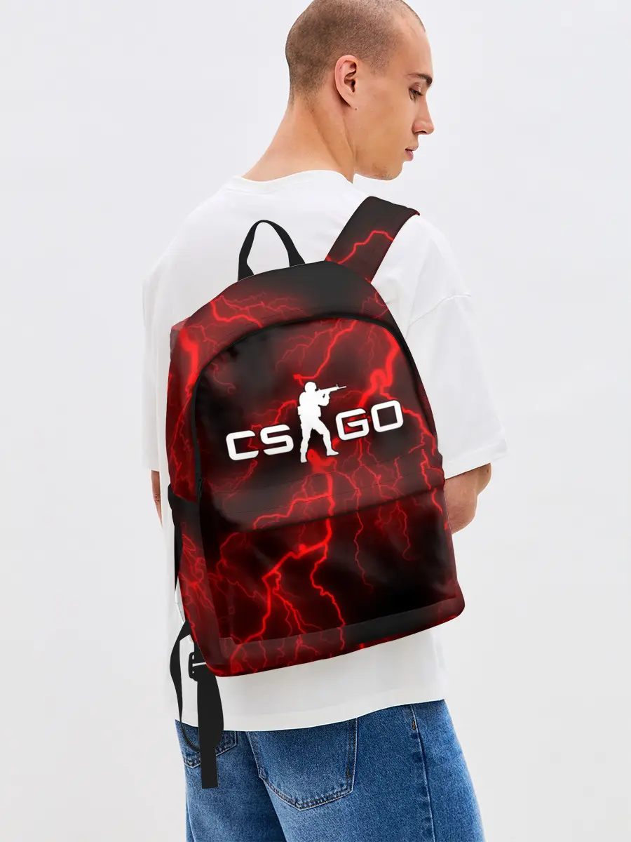 Рюкзак джинсовый / COUNTER STRIKE