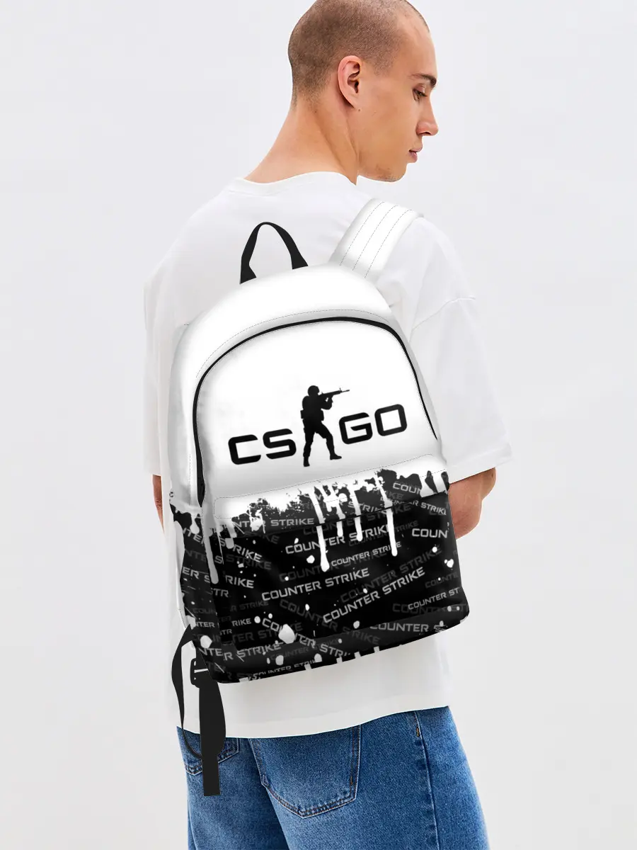 Рюкзак джинсовый / COUNTER STRIKE