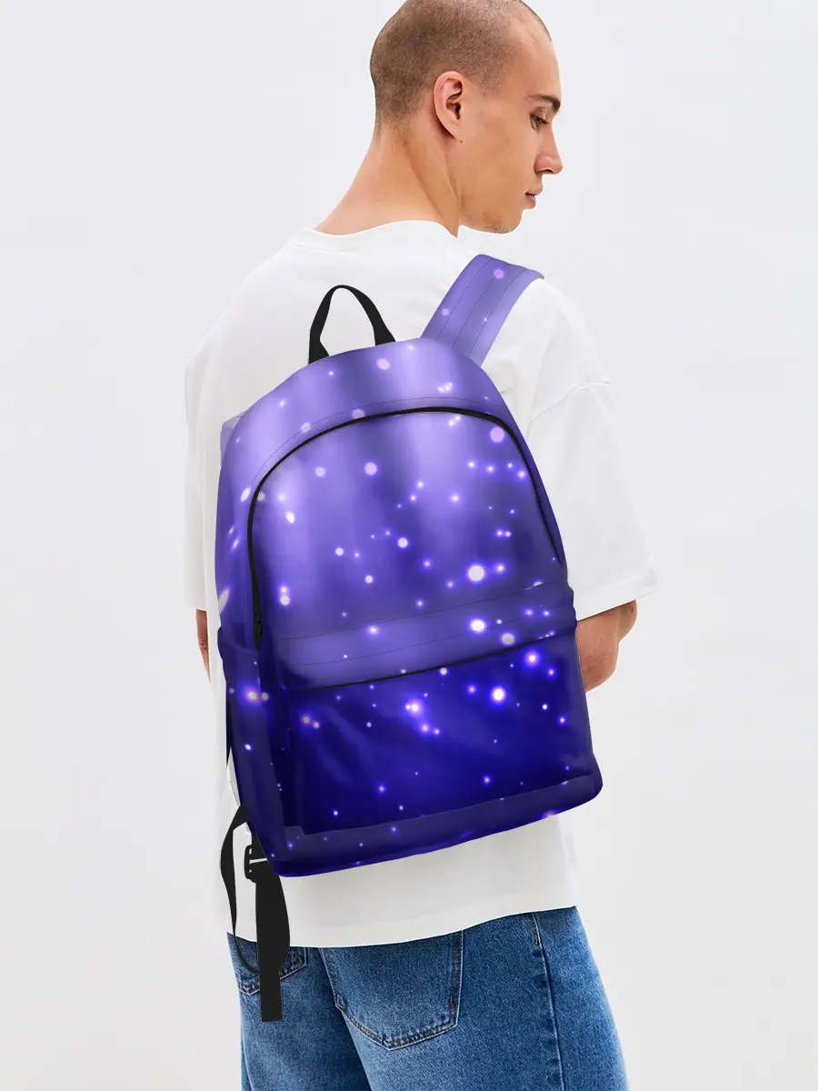 Рюкзак джинсовый / Мерцающие Светлячки