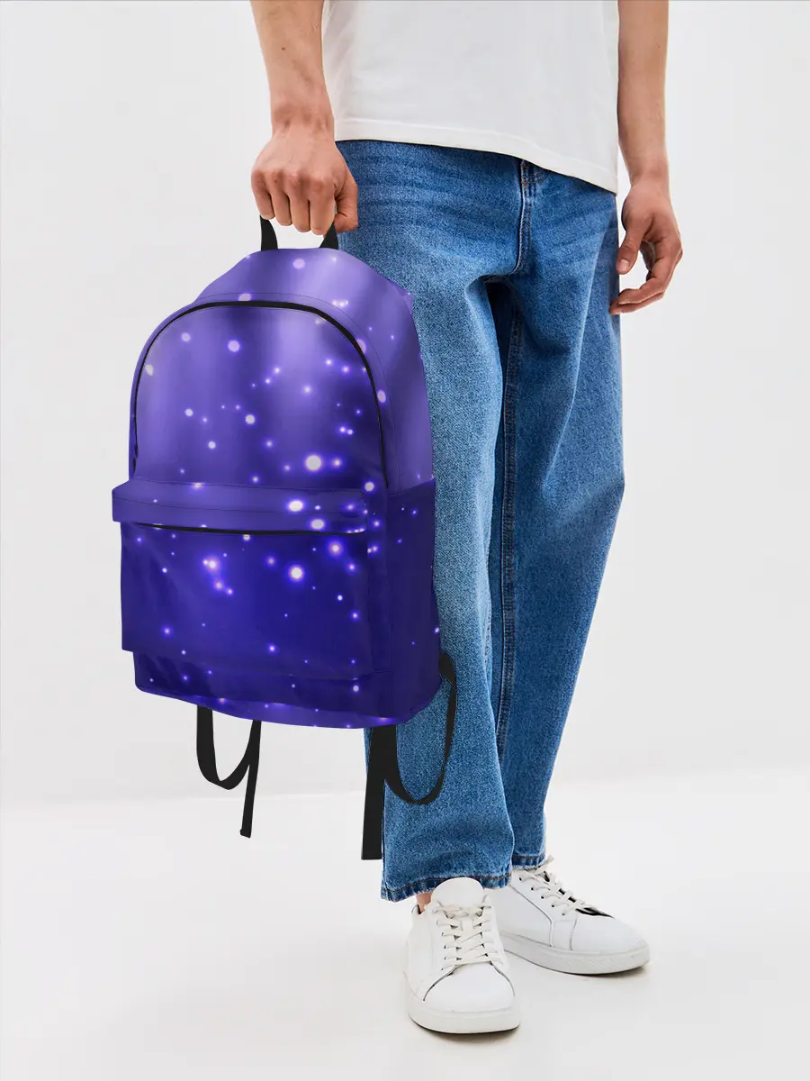Рюкзак джинсовый / Мерцающие Светлячки