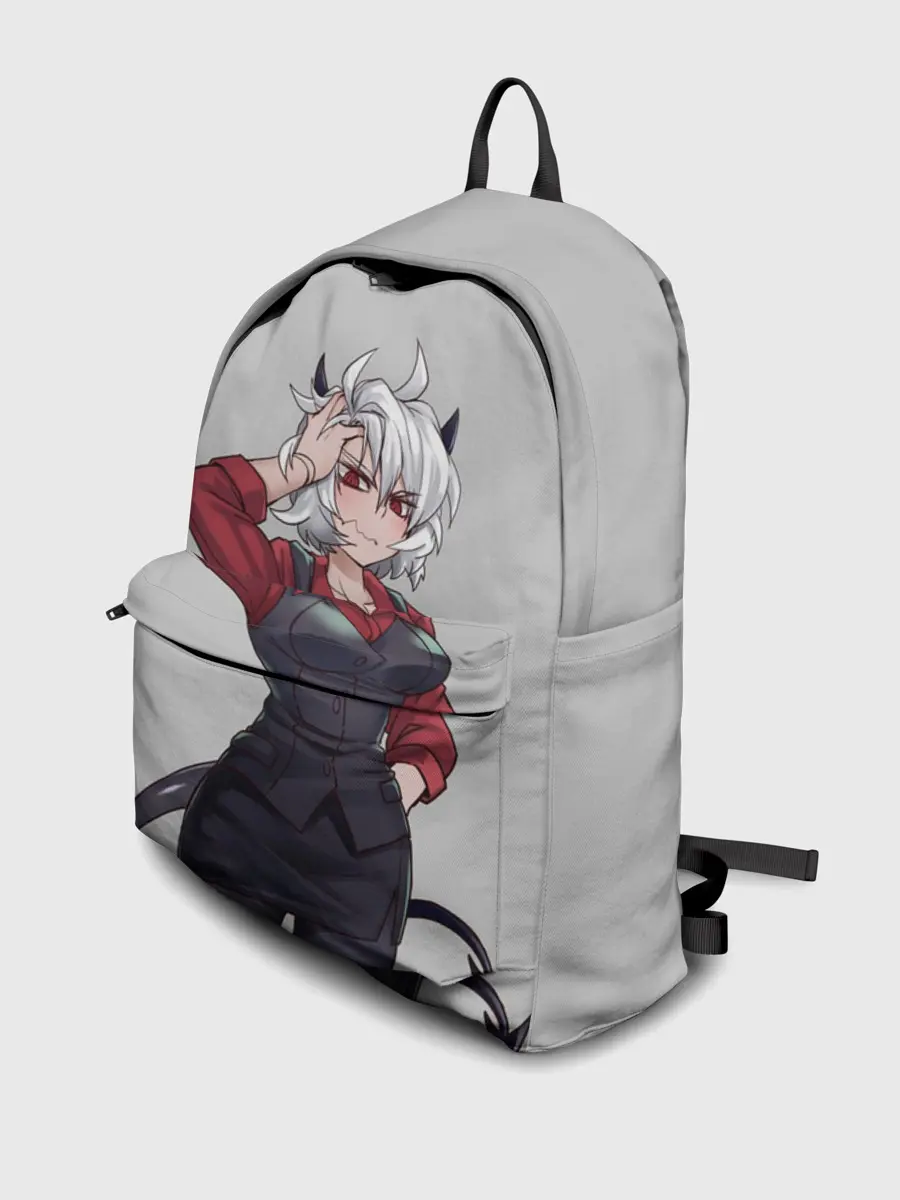 Рюкзак джинсовый / Malina рука на голове Helltaker