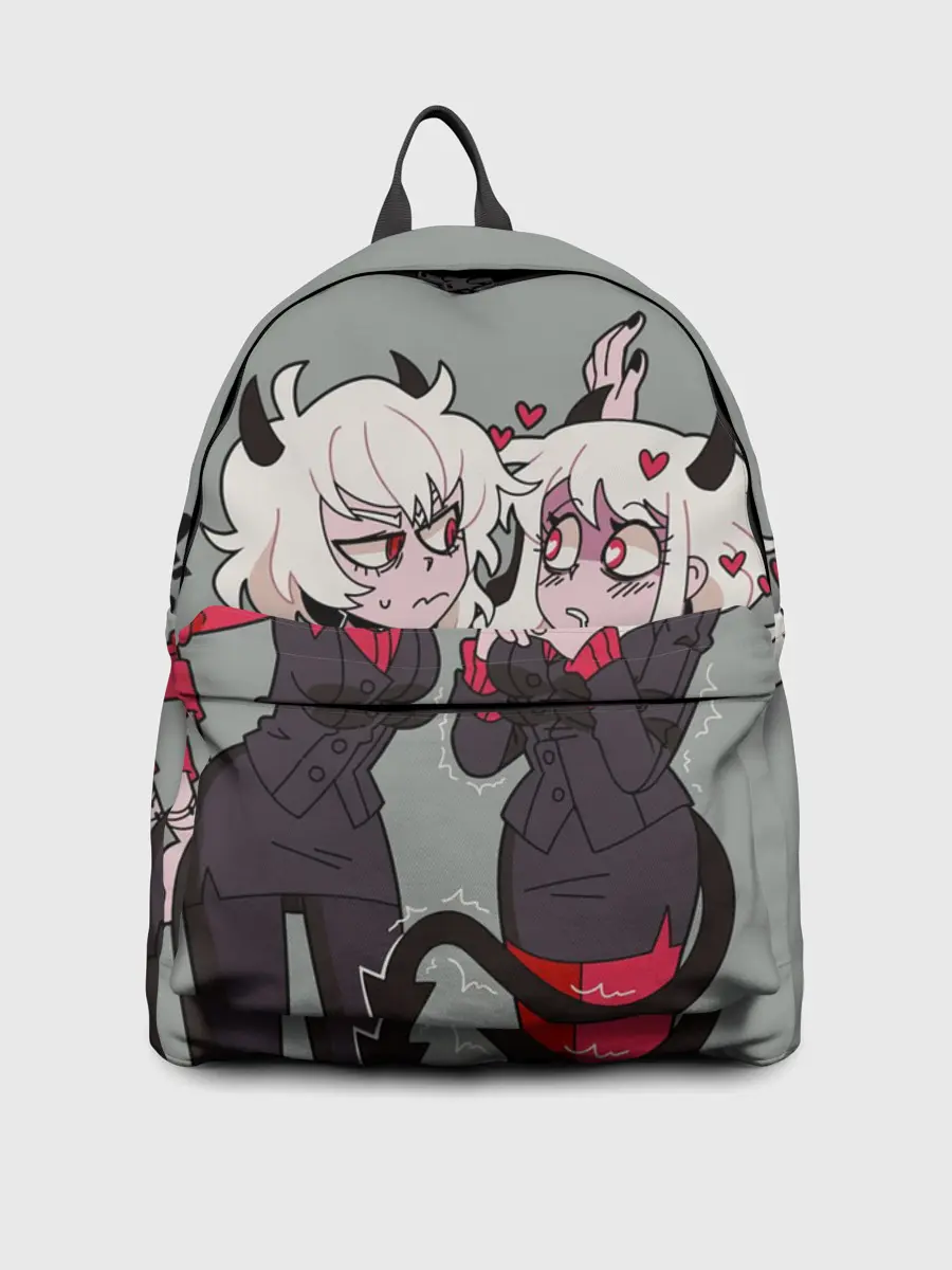 Рюкзак джинсовый / Здрада разговаривает Helltaker