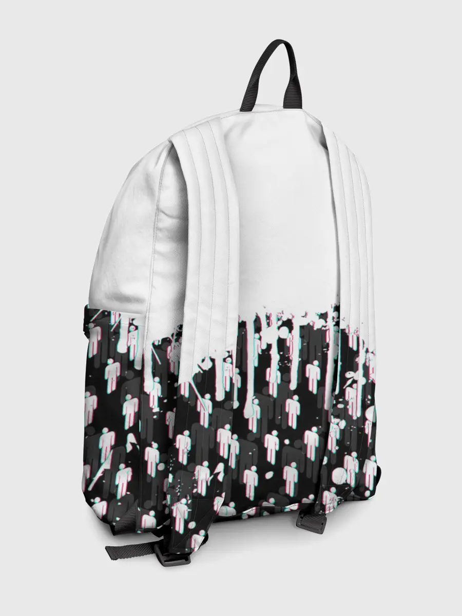 Рюкзак джинсовый / BILLIE EILISH GLITCH