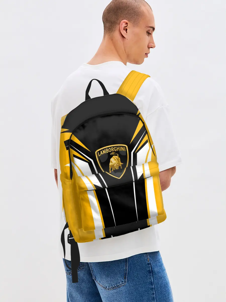 Рюкзак джинсовый / Ламборгини Форма