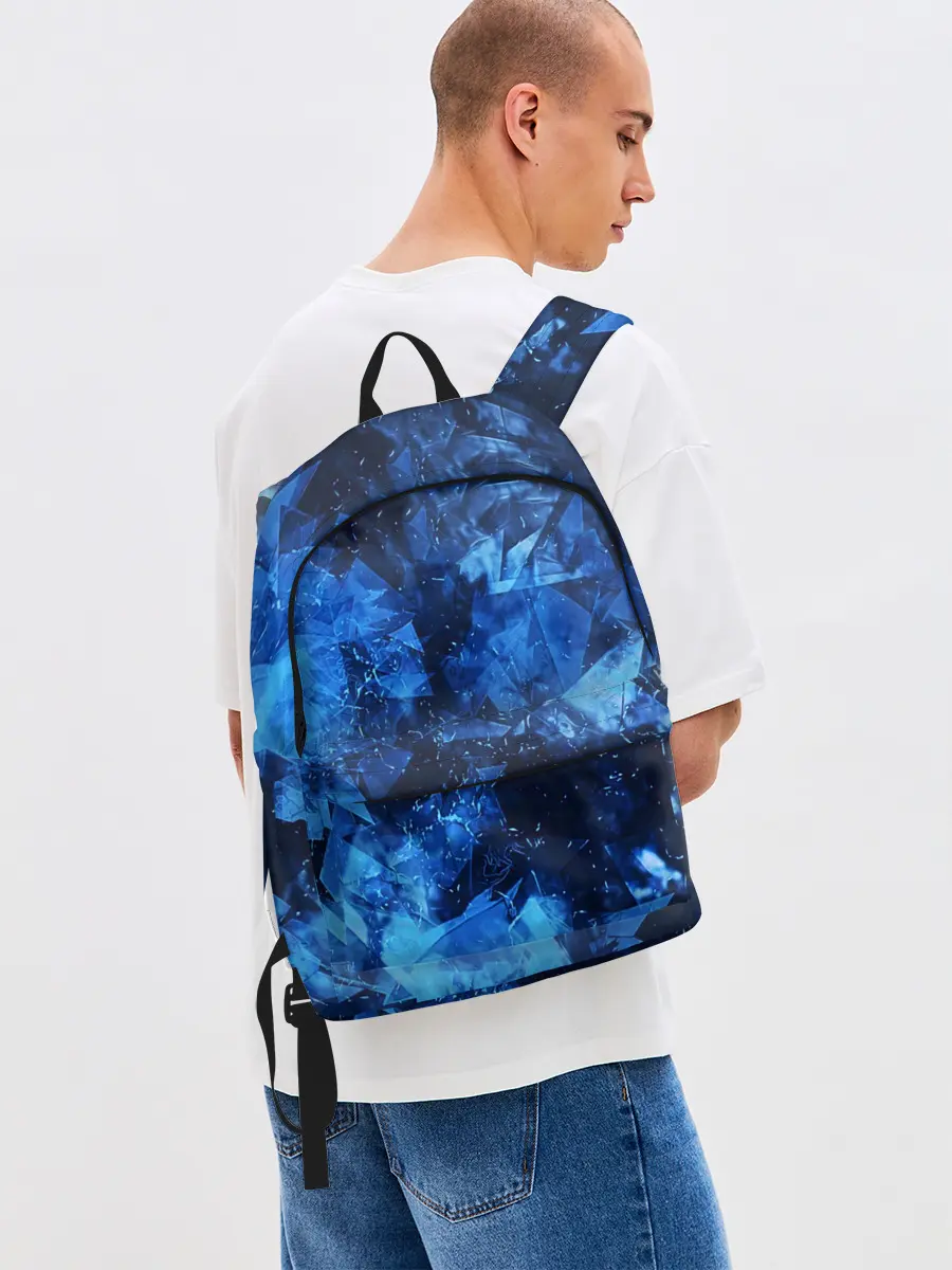 Рюкзак джинсовый / Blue Abstraction