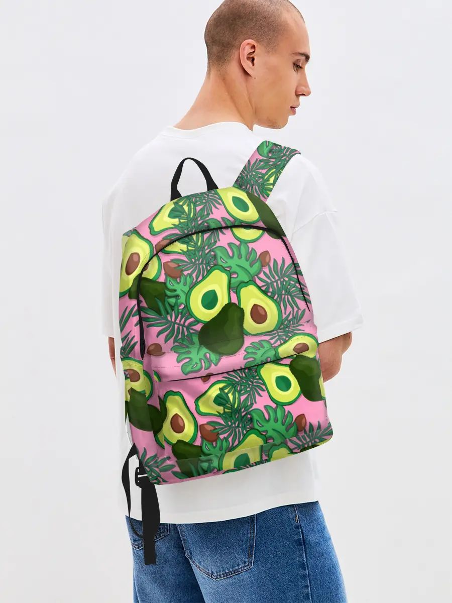 Рюкзак джинсовый / avocado