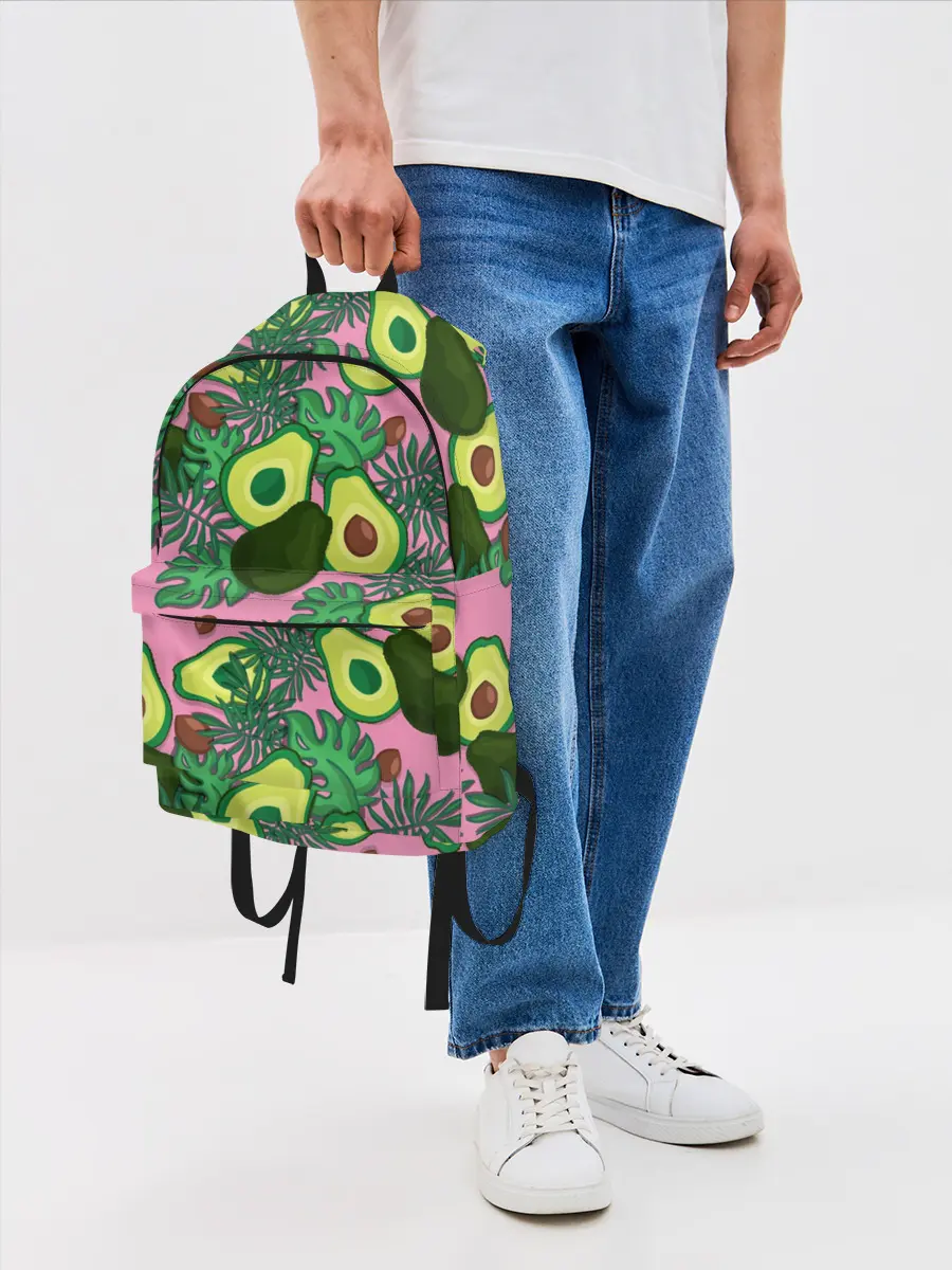 Рюкзак джинсовый / avocado