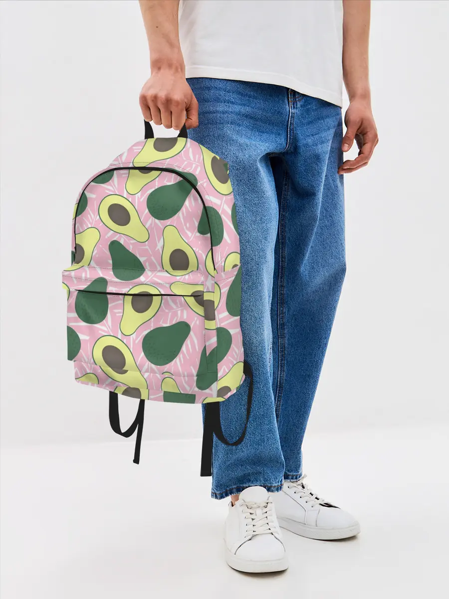 Рюкзак джинсовый / avocado