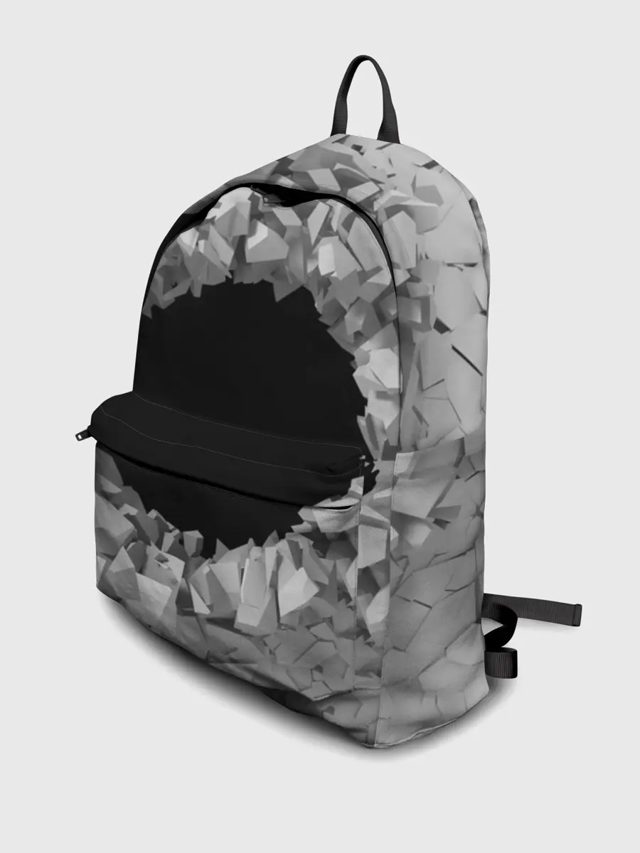 Рюкзак джинсовый / Сквозная дыра