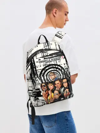 Рюкзак джинсовый / The Umbrella Academy