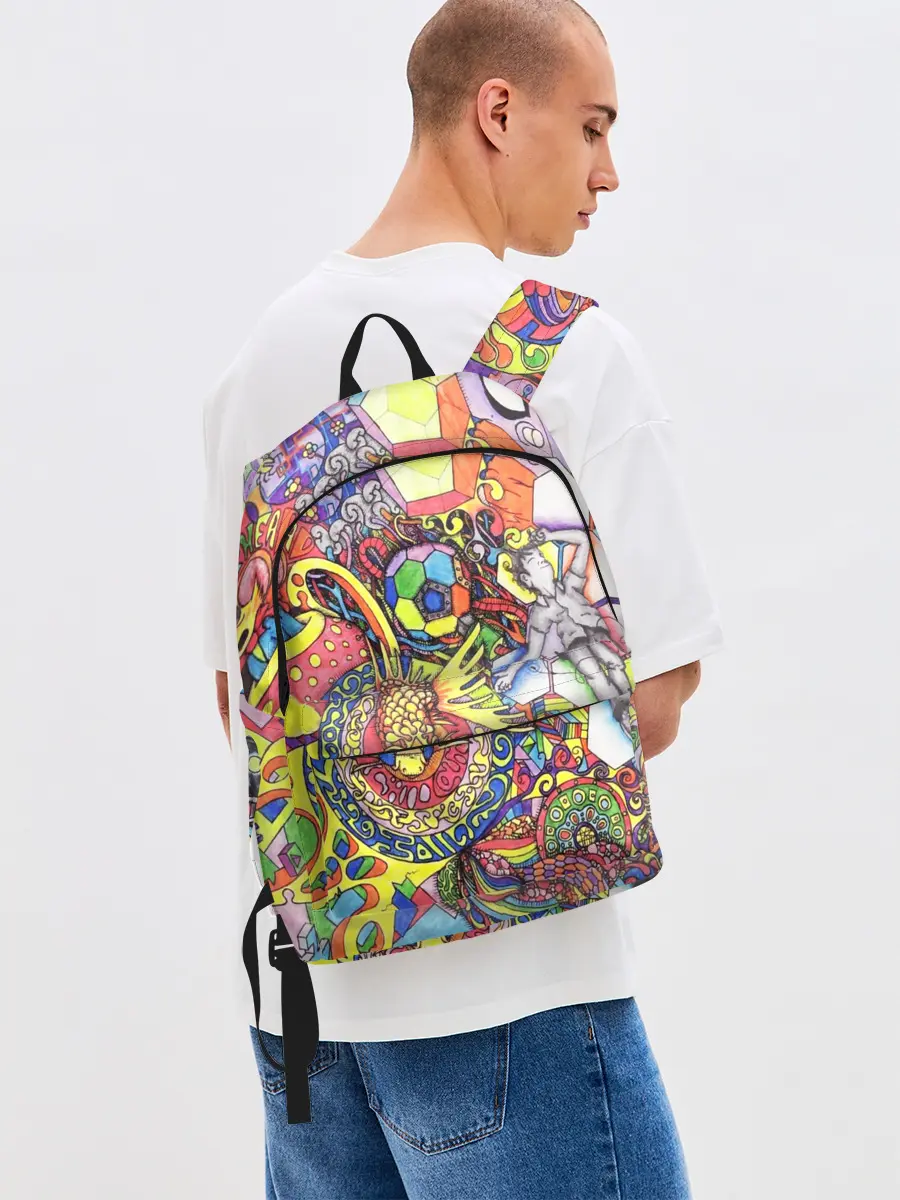 Рюкзак джинсовый / ПСИХОДЕЛИКА / PSYHODELICA