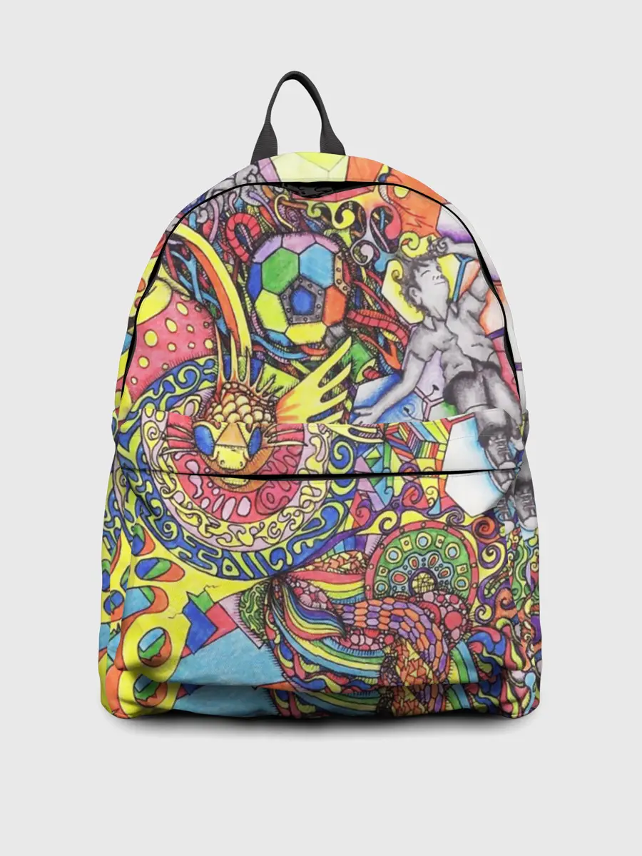 Рюкзак джинсовый / ПСИХОДЕЛИКА / PSYHODELICA