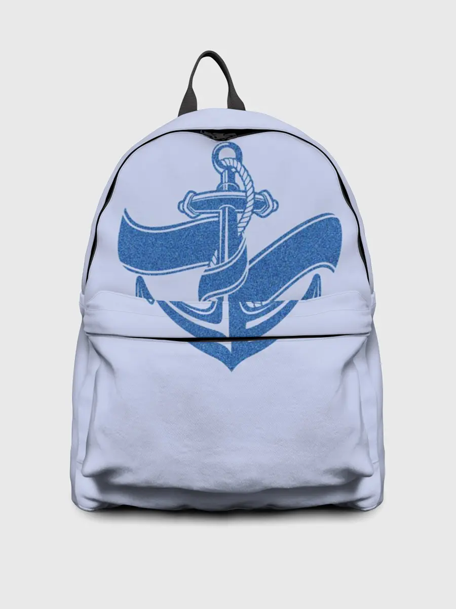 Рюкзак джинсовый / Якорь