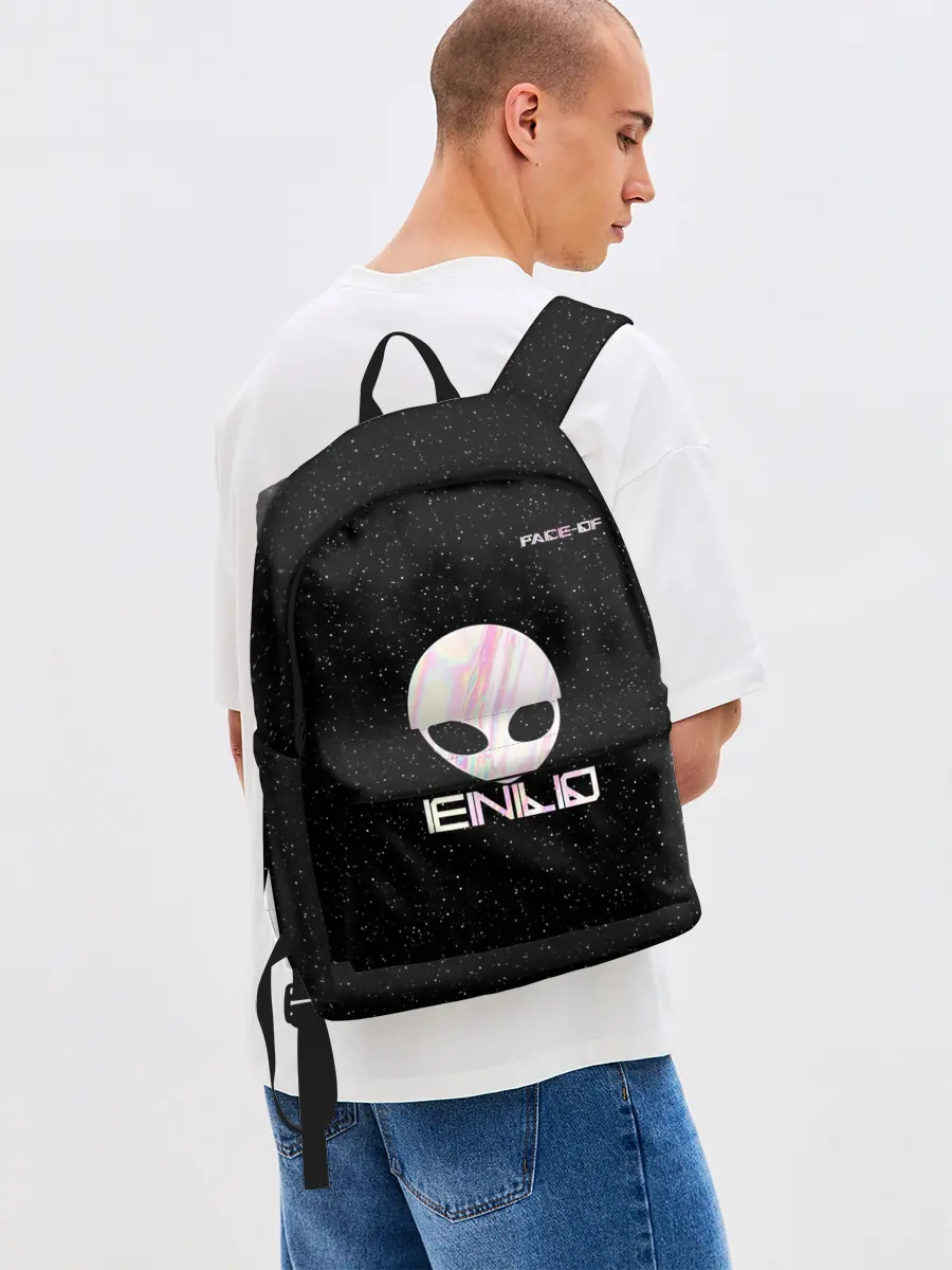 Рюкзак джинсовый / Face Off-Enlo