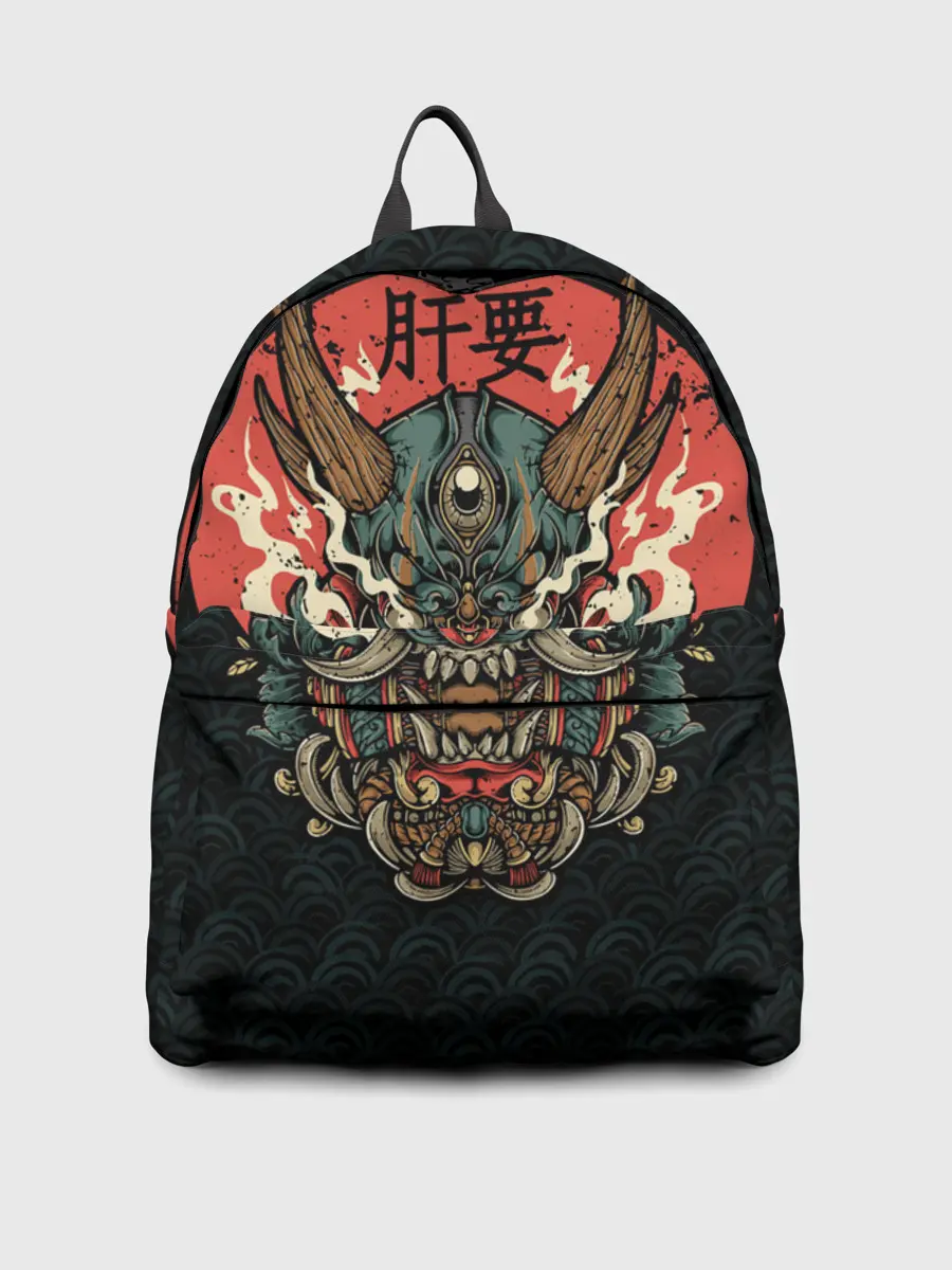 Рюкзак джинсовый / Дракон Ханья