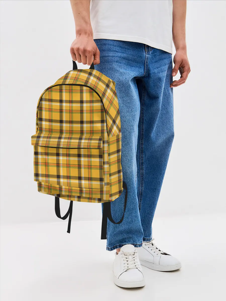 Рюкзак джинсовый / Клеточка