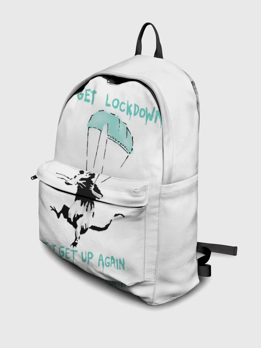 Рюкзак джинсовый / Banksy